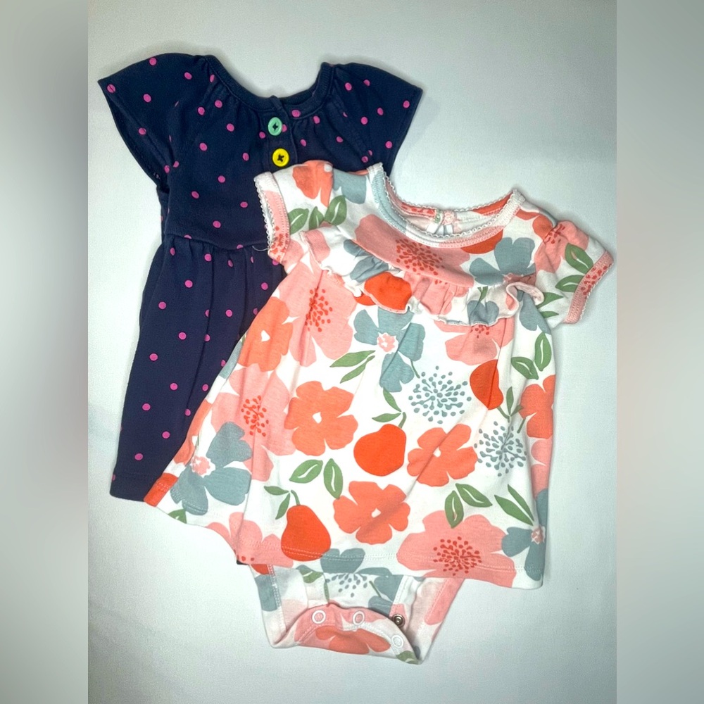 Carter’s Baby Girl Dresses | Lot of 2 | Size 0-3 Months